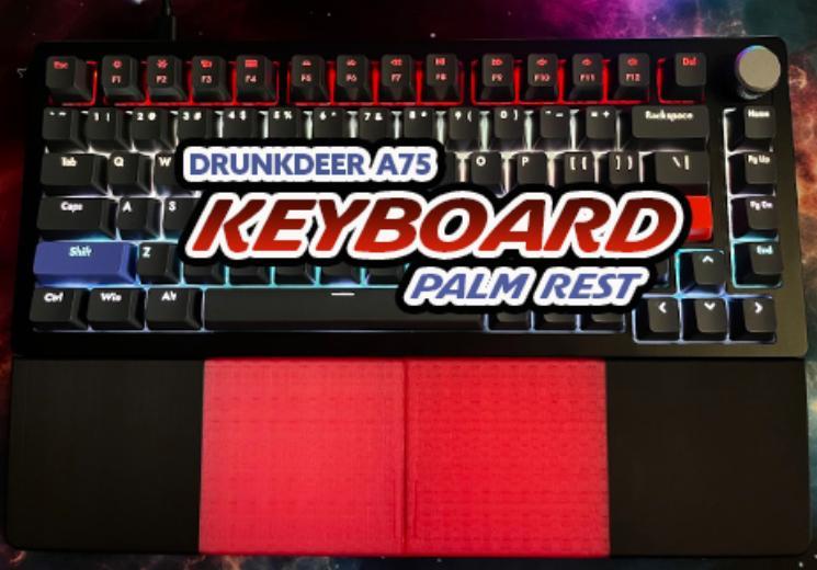 75% keyboard Palm Rest