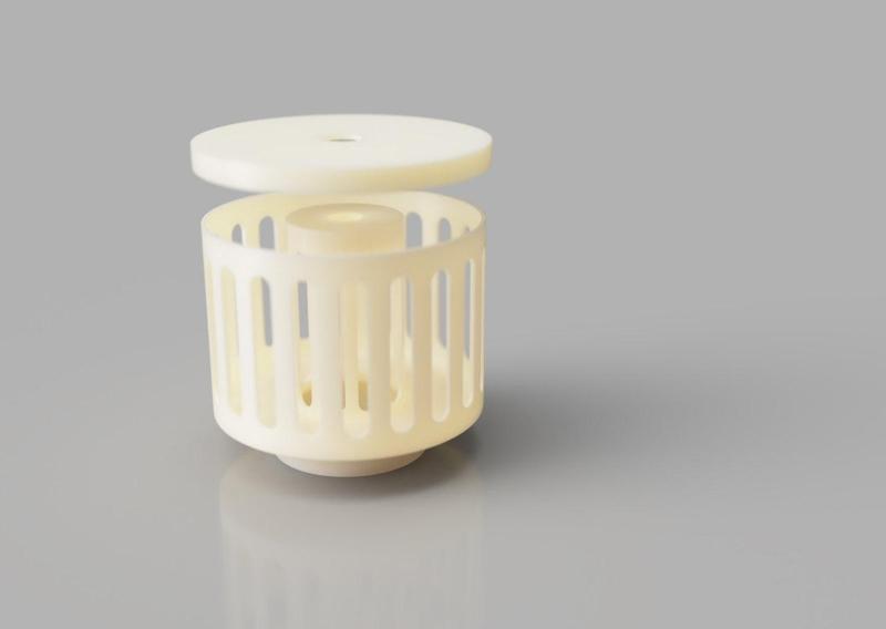 Adaptor to use Lay-Z spa filters on a Cleverspa hot tub.