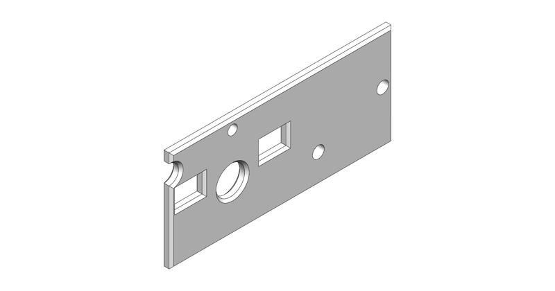 3rd Hole Enthusiast Key Chain