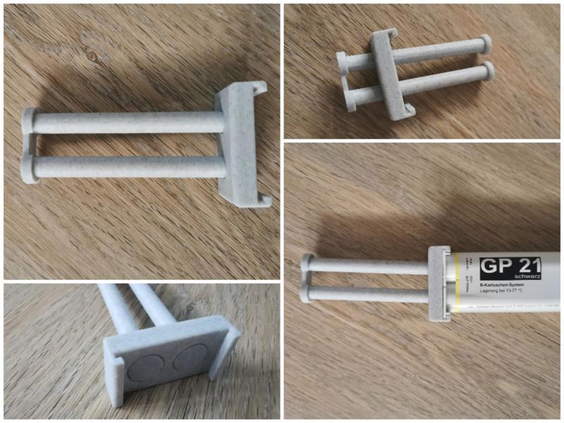 2K Kartuschen / Doppelkartuschen Doppelspritze B-System