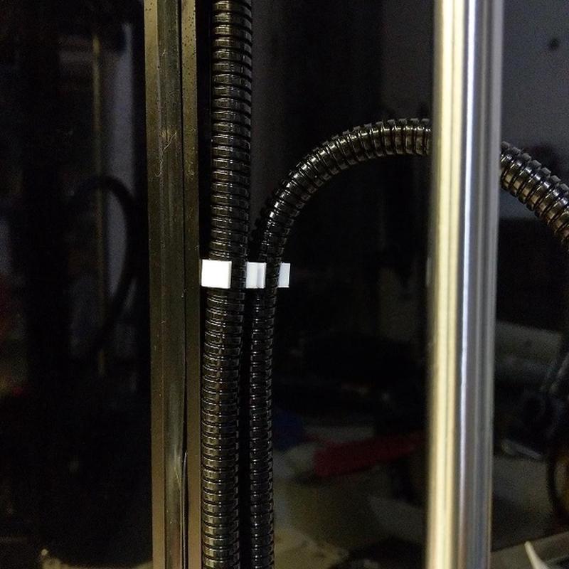 V-Slot 10mm cable tube mount Sapphire Pro