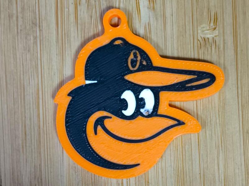 Baltimore Orioles Keychain