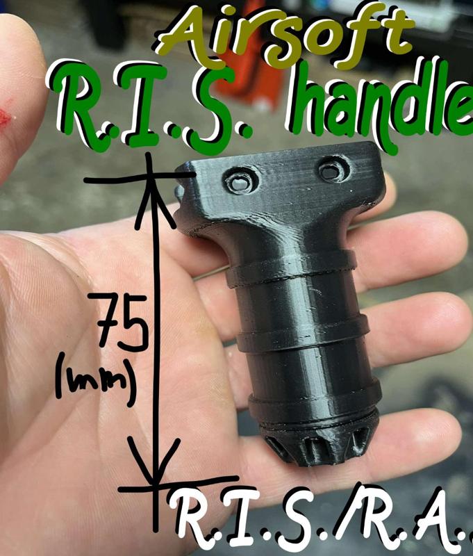 Airsoft R.I.S. / R.A.S. handle, grip