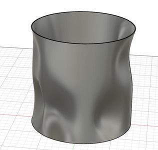 Plant Pot curvy