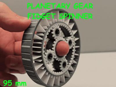 Planetary Gear Fidget Spinner 95mm