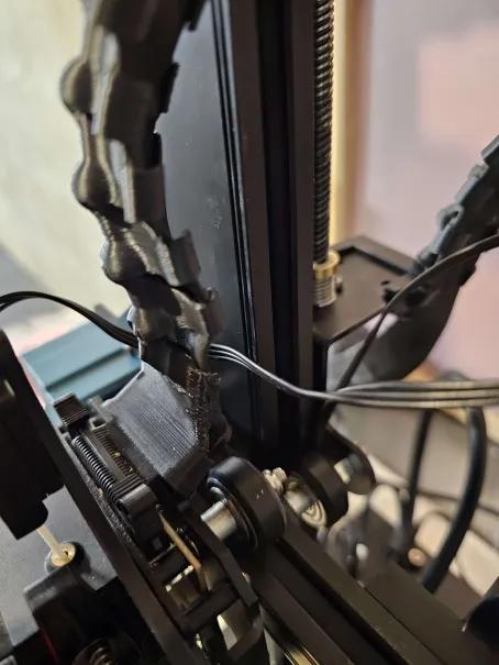 Remix of SV07 Cable Spine Adapter (Hot end side)