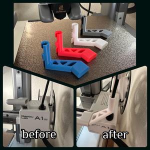 cable routing A1mini / Kabelführung A1mini