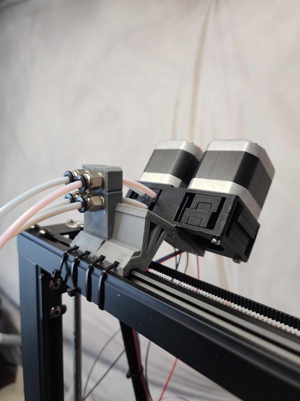 3d Chameleon Extruder top mount for Anycubic Kobra 2 Max