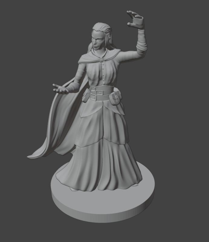 Arch Mage Female By MZ4250(Without the book)