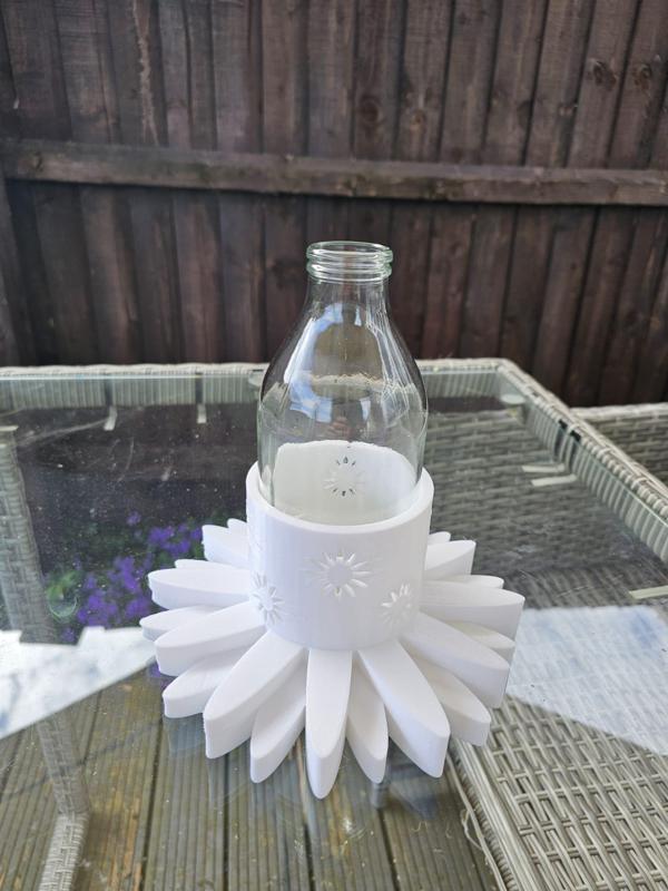 Milk Bottle Vase