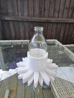 Milk Bottle Vase