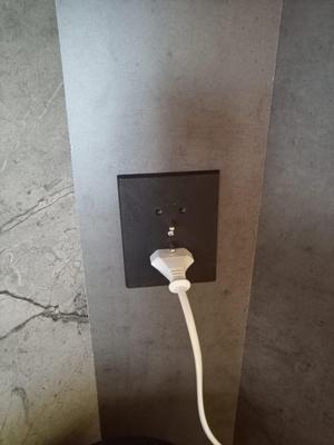 Electrical contact, EU plug with grounding