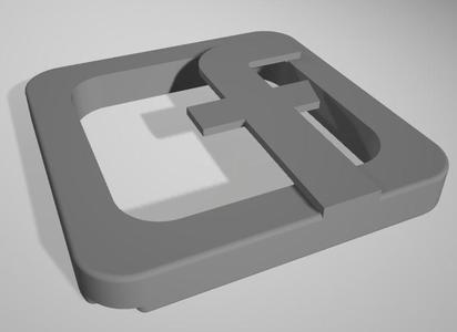 Facebook logo - display