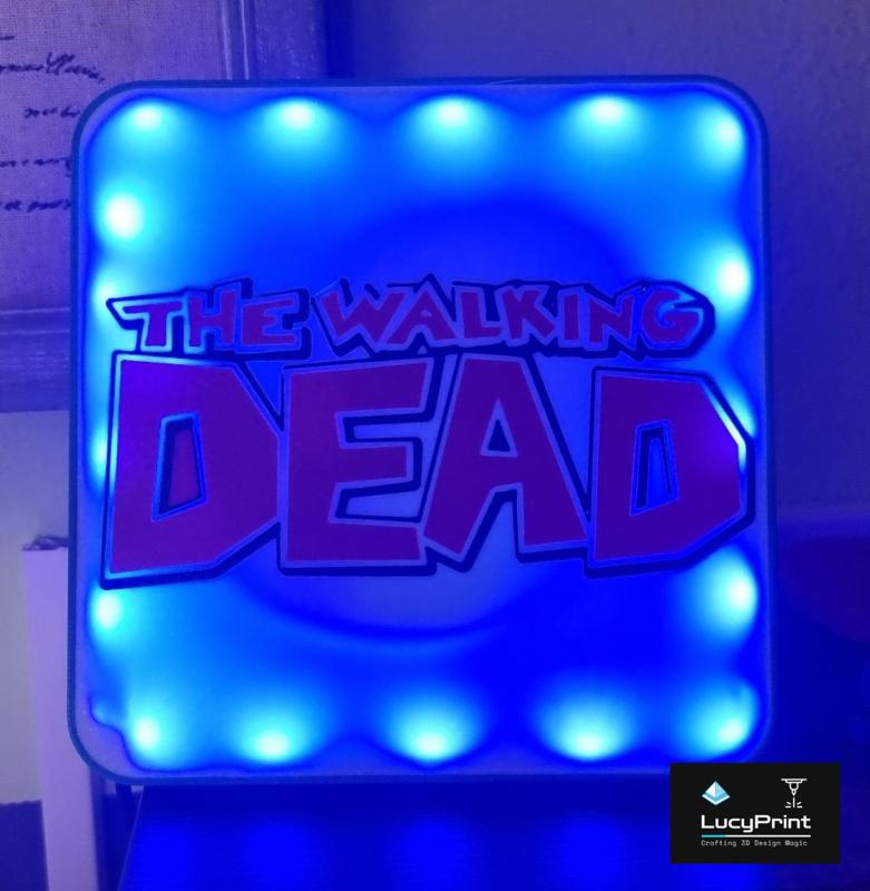 TWD light picture for modular picture frame