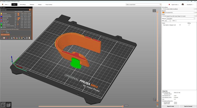 Pixel Watch 2 Charger Stand - Mirrored