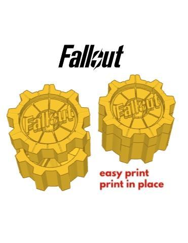 GRINDER CHOPPER FALLOUT 60X90X90 MM EASY PRINT PRINT IN PLACE.FDM SLA.