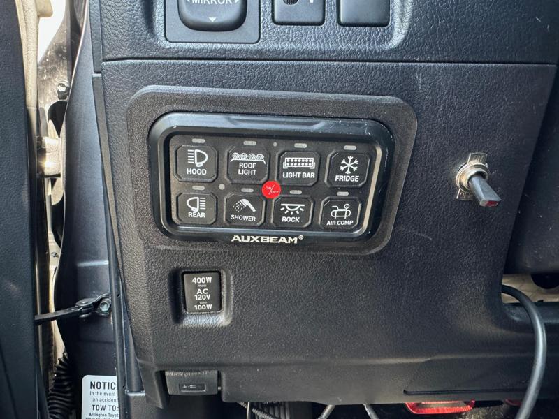 Auxbeam 6 Gang Panel Flush Dash Mount