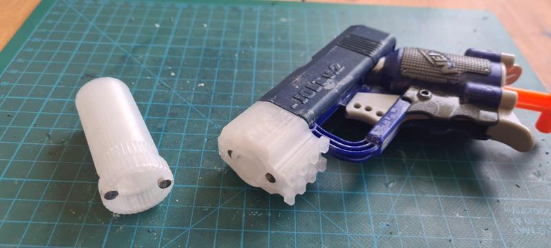 Nerf Jolt v.2 - TBK - magnetic silencer