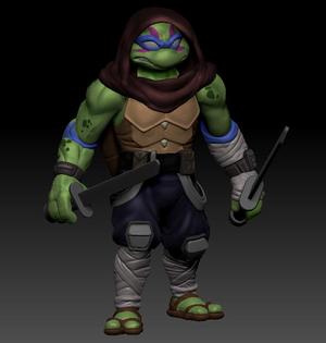 tmnt leonardo ninja ninja turtle