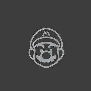 Mario Outline - Super Mario Silhouette