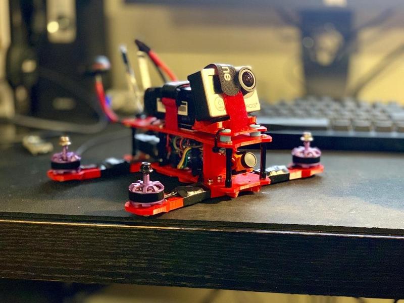 RunCam Micro Swift 3 mount for Peon 230