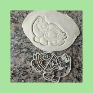 cookie cutter tortoise dough