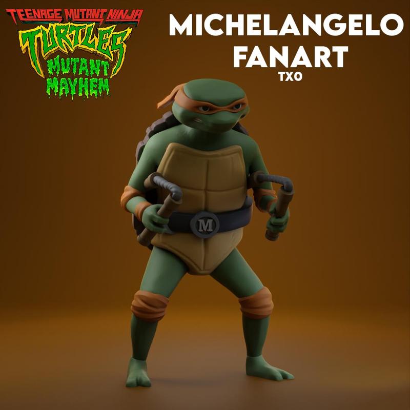 MICHELANGELO TMNT FANART