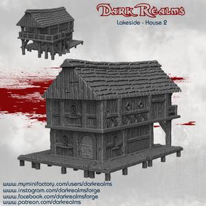 Fantasy Scenery - Lakeside House 2