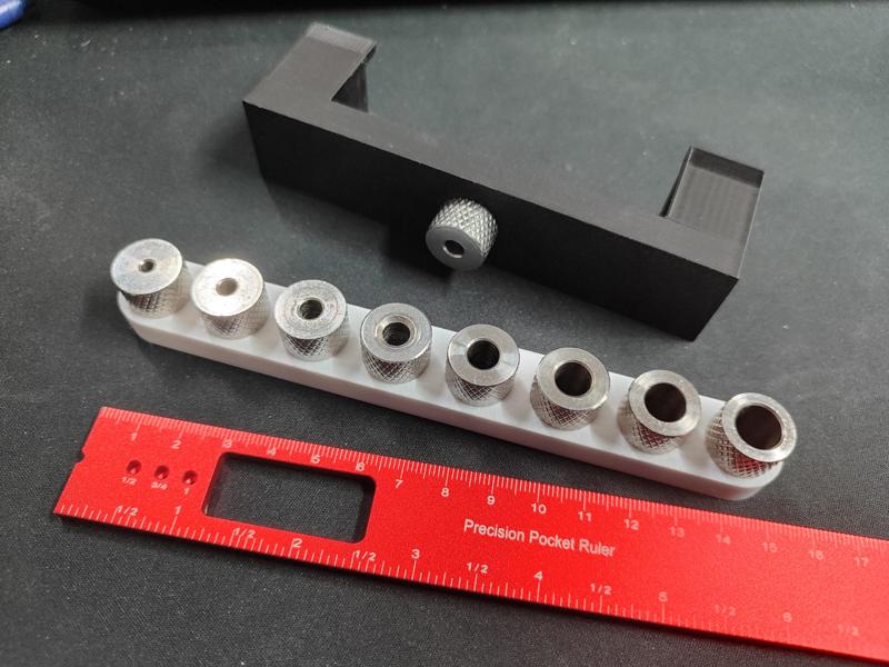 Drill Guide Sleeve Storage Rack (M14x1.5)