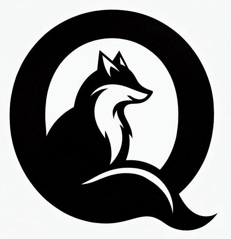 Fox alphabet: Letter Q (version 2)