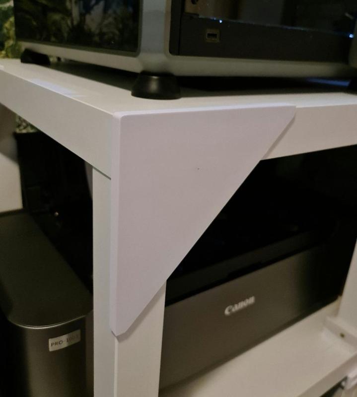 IKEA LACK angle support (push-in-place)