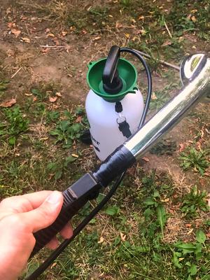 Shower adaptor for sprayer