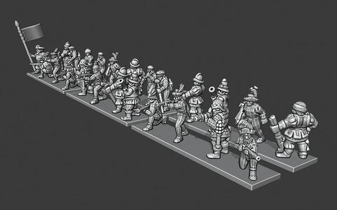 Warmaster Empire Handgunners