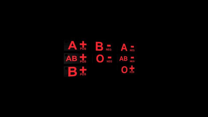 PORTE CLE GROUPE SANGUIN