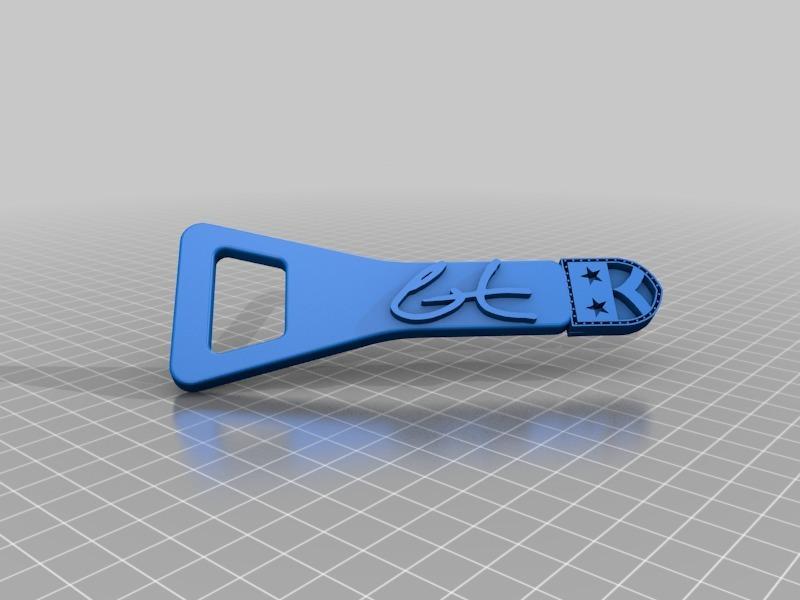 Peter Signature Bottle Opener w Crest