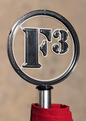 F3 Shovel Flag Topper