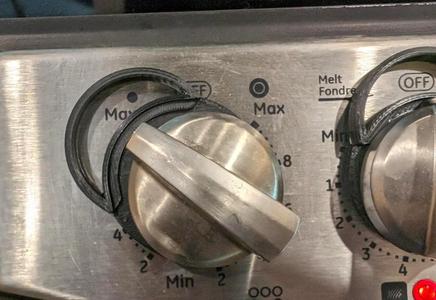 Stove Knob Bump Gaurd