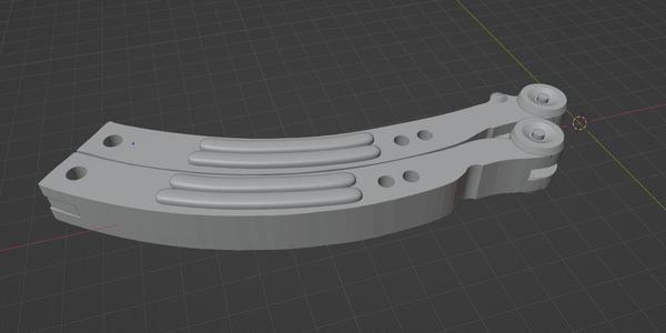 Butterfly knife - Comb