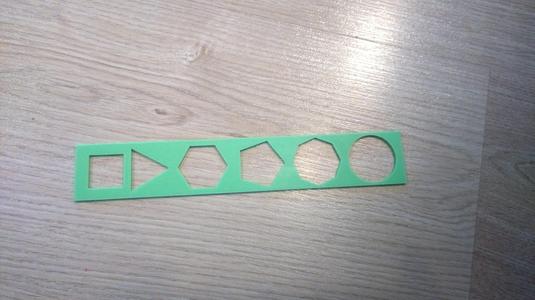 20cm shape guider