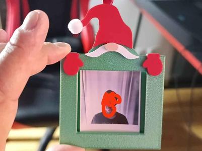 Photo frame christmas tree