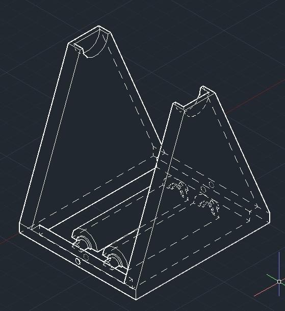 Filament Holder 608 Bearing Up Mini 2 or Afinia H400