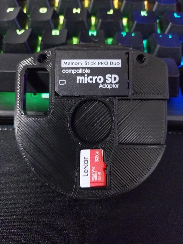 UMD rangement adaptateur memory stick et micro sd