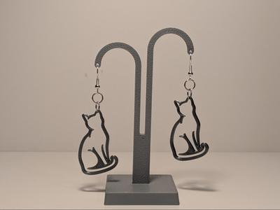 Purr-fectly Cat Earrings