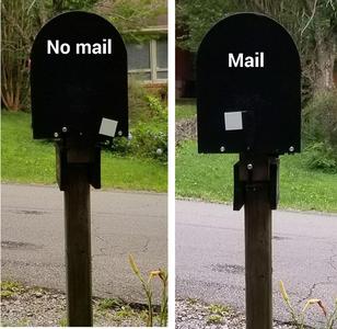 Mailbox delivery notifier
