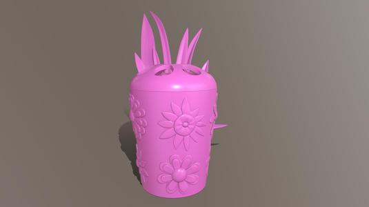 FlowersPenCup