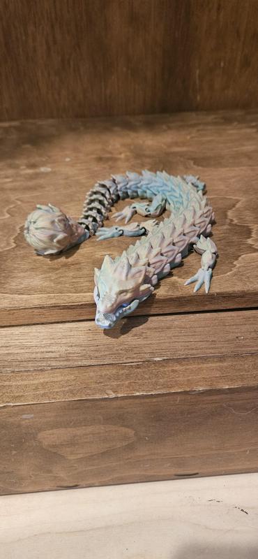 FLAIL TAIL PETAL DRAGON ARTICULATED FLEXI