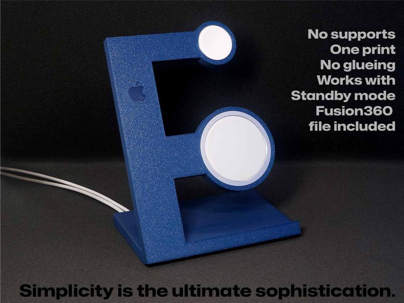 iPhone and Apple Watch charging base