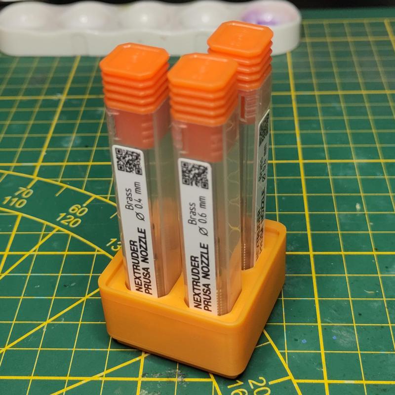 Gridfinity holder for Nextruder nozzels