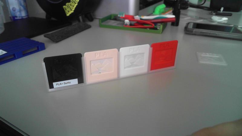 AMS Swatch Sample Display