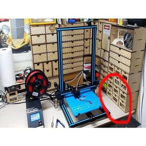 Simple 6 draw organizer Laser cut